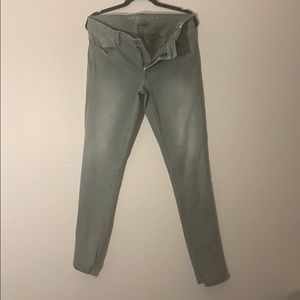 NWT American Eagle jeans, light wash olive green